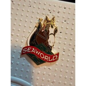 Busch gardens sea world sesame street sesame place Disney pin lapel horse rare